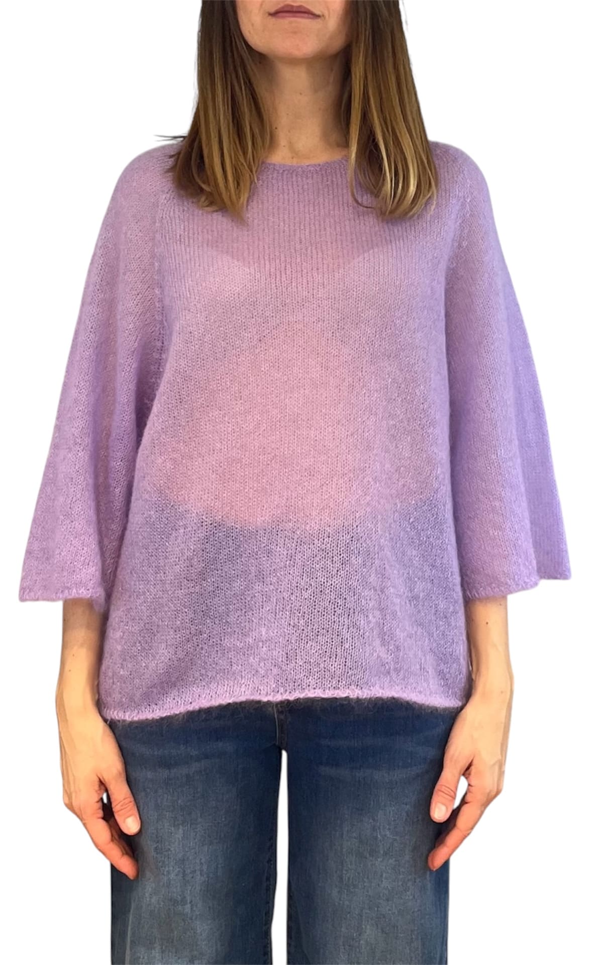 Off-on - Maglia campana - Lilla