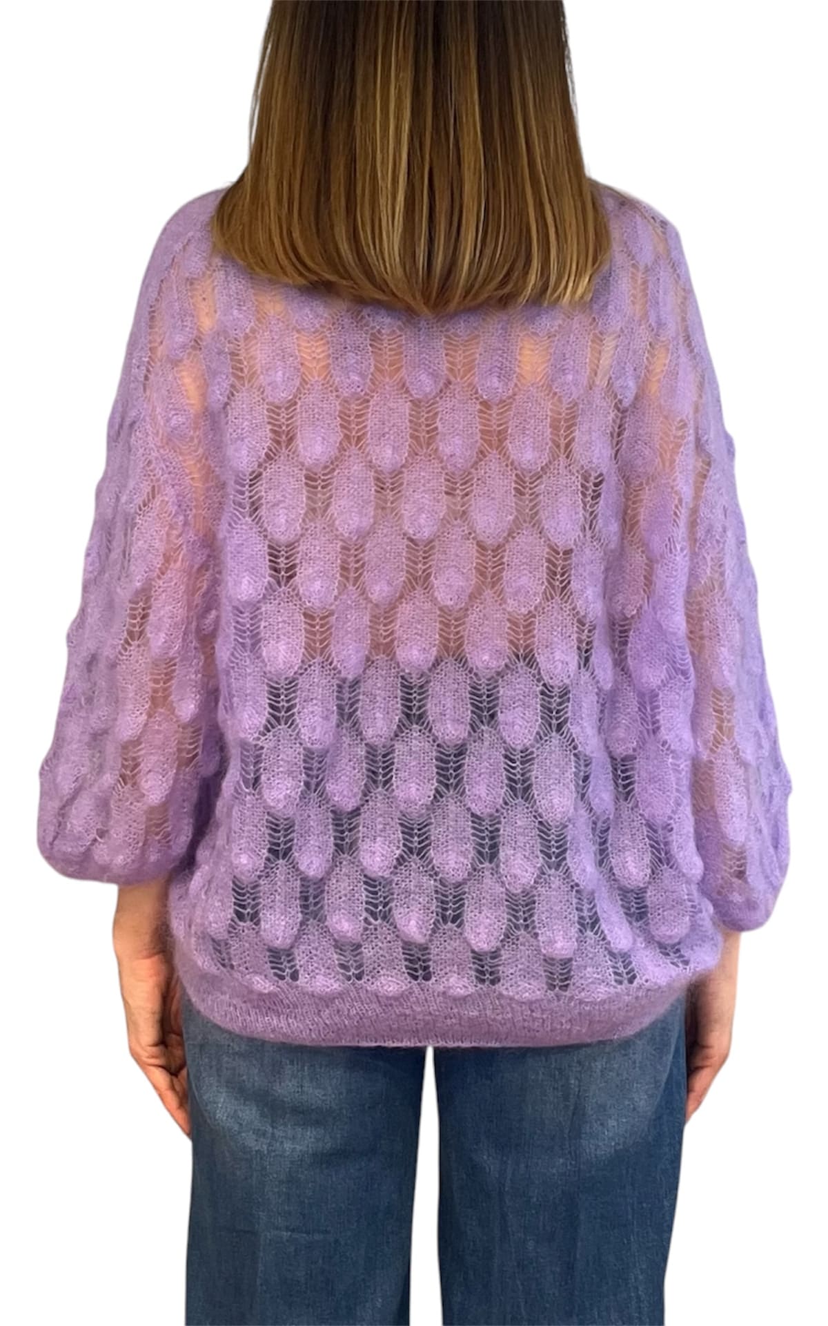 Off-on - Maglia pavone - Lilla