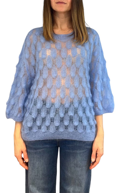 Off-on - Maglia pavone - Indaco