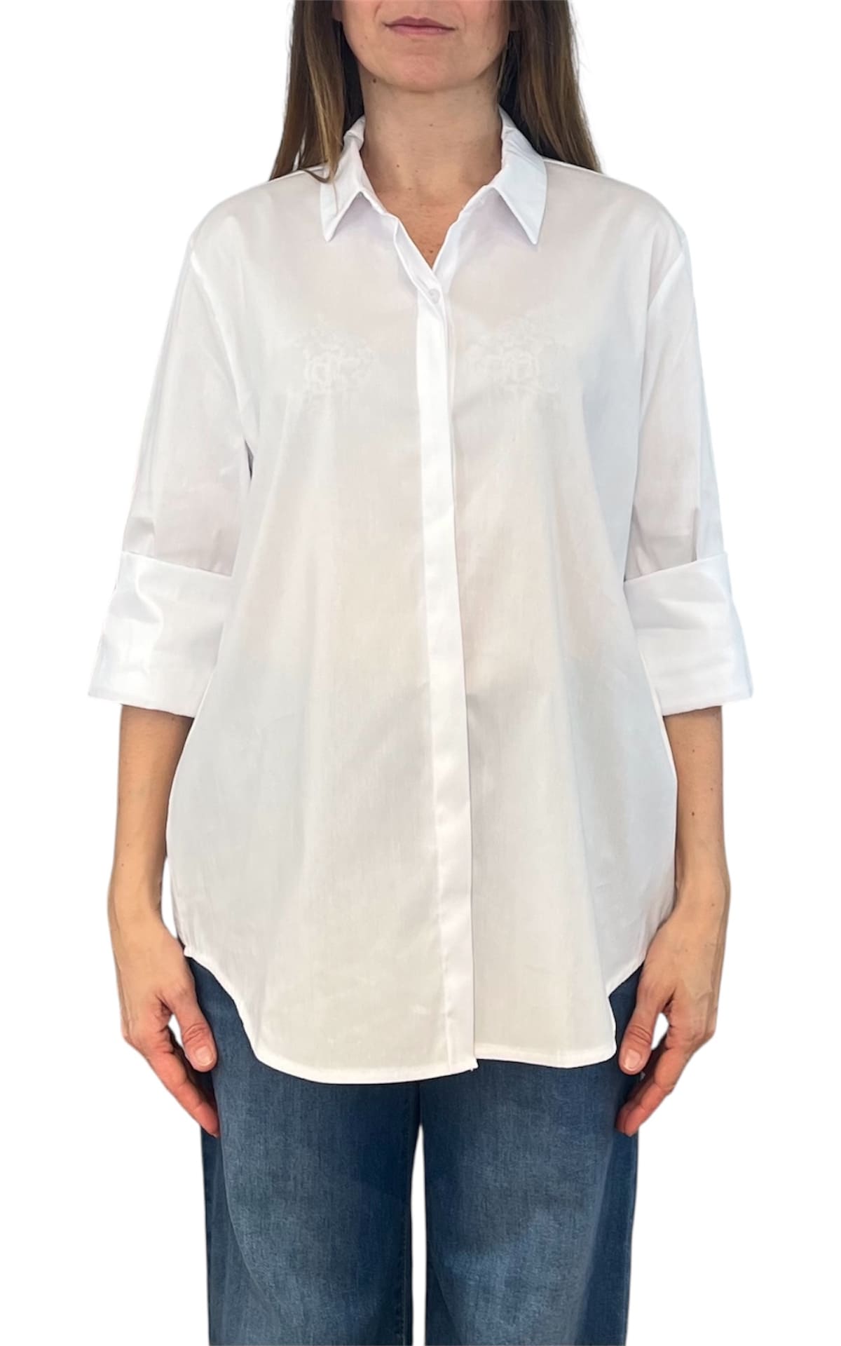 Off-on - Camicia Over - Bianco