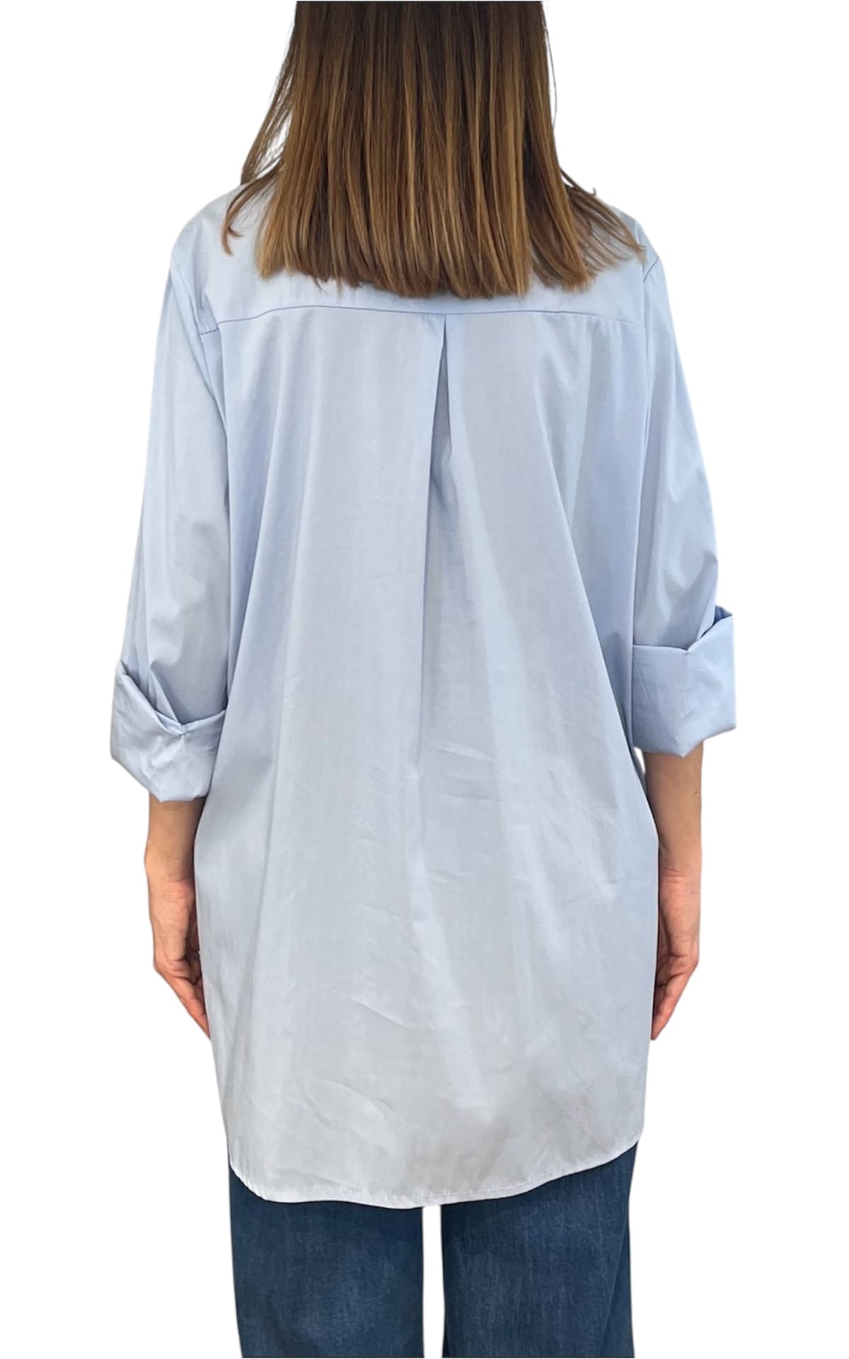 Off-on - Camicia Over - Celeste