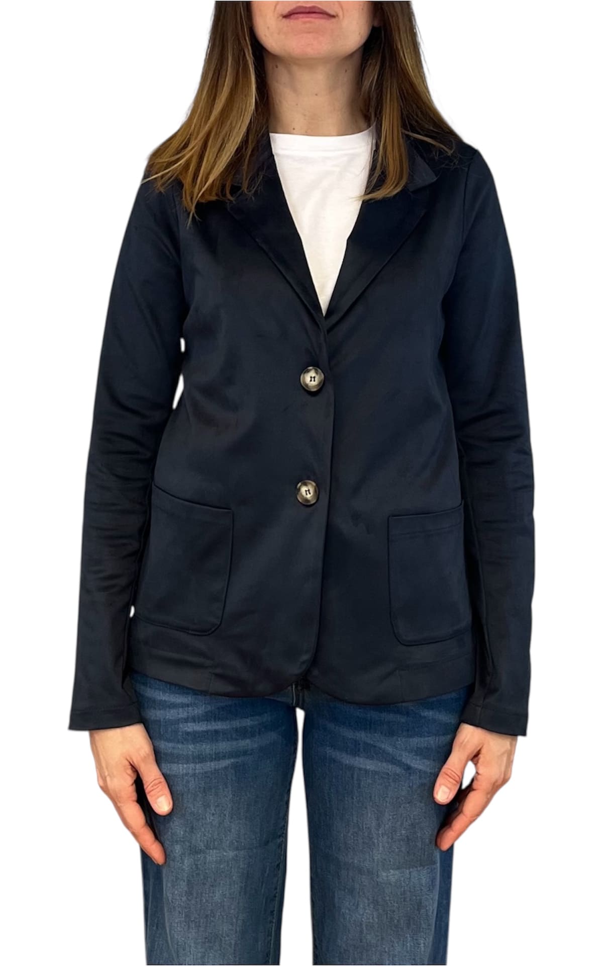 Susan Di - Giacca eco dainetto - Blu