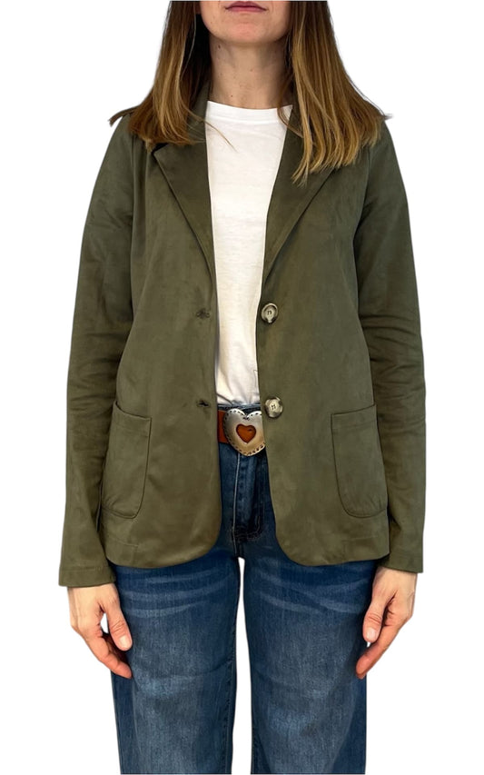 Susan Di - Giacca eco dainetto - Verde