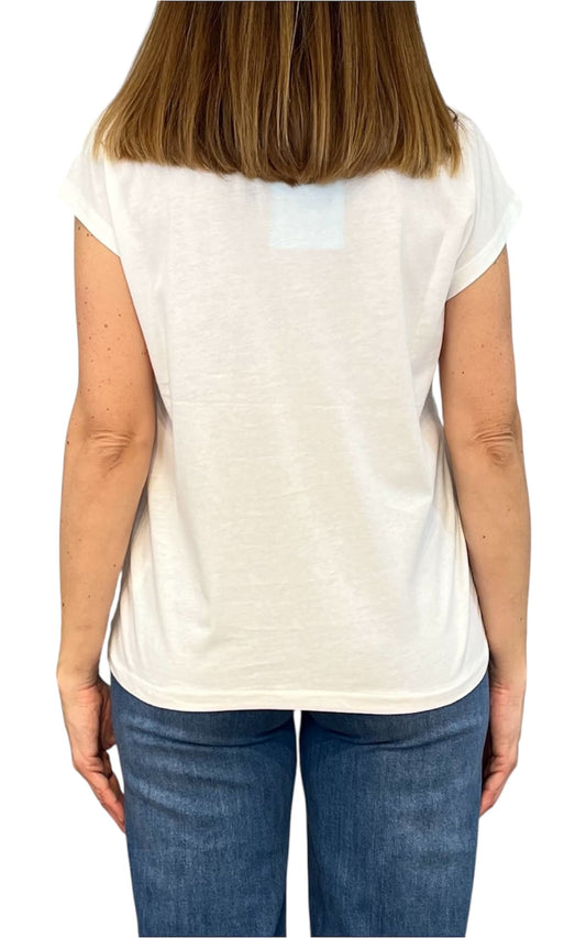 Compañia Fantastica - T-shirt taschino - Bianco