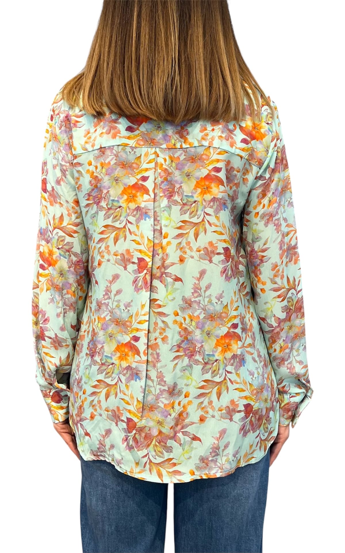 Initial - Camicia fantasia - Celeste