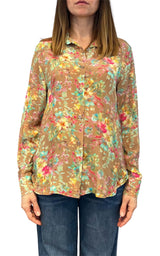 Initial - Camicia fantasia - Beige