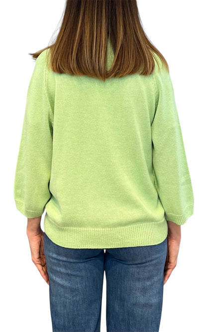 Off-On - Maglia girocollo - Verde