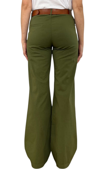 Off-on - Pantalone Betty - Verde