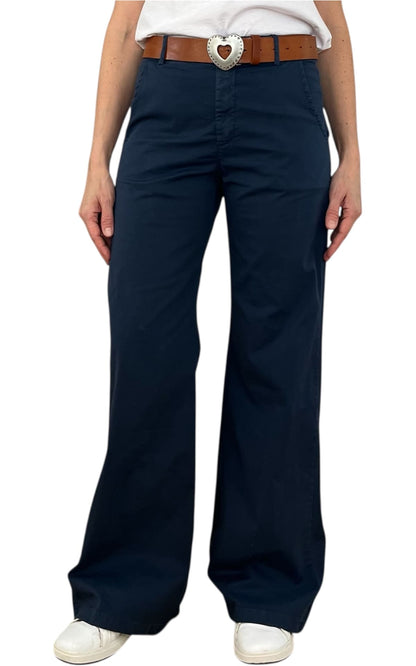 Off-on - Pantalone Betty - Blu