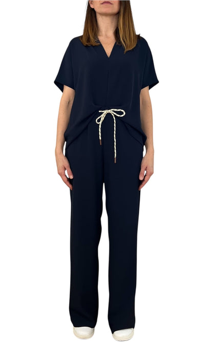 Off-on - Coordinato fluido - Blu