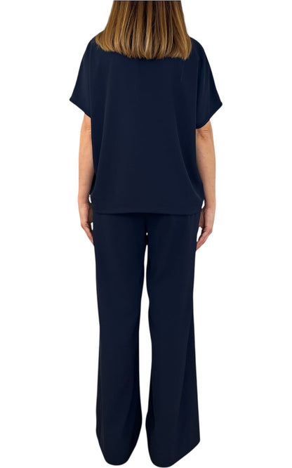 Off-on - Coordinato fluido - Blu