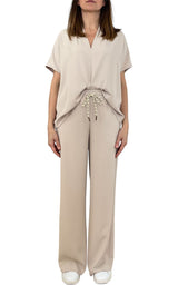 Off-on - Coordinato fluido - Beige