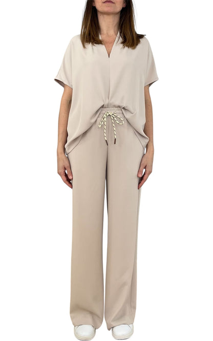 Off-on - Coordinato fluido - Beige