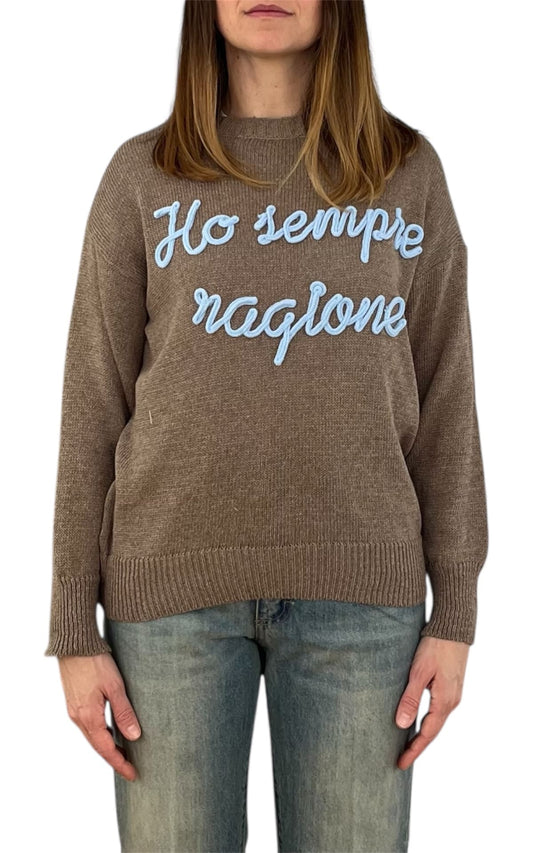 Off-on - Maglia ho sempre ragione - Fango