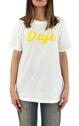 Civico 1 - T-shirt "Daje" - Giallo