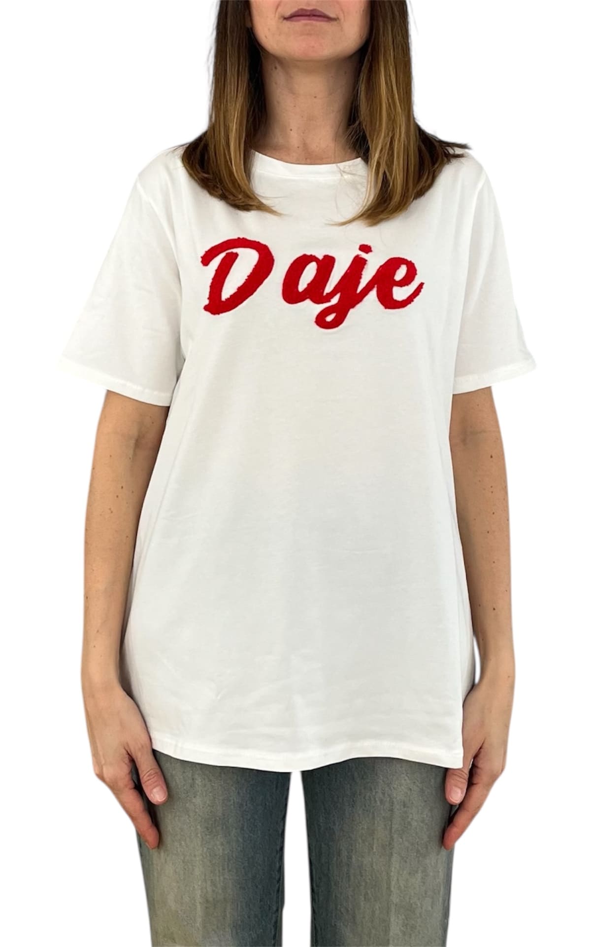 Civico 1 - T-shirt "Daje" - Rosso