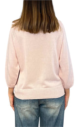 Off-On - Maglia girocollo - Rosa baby