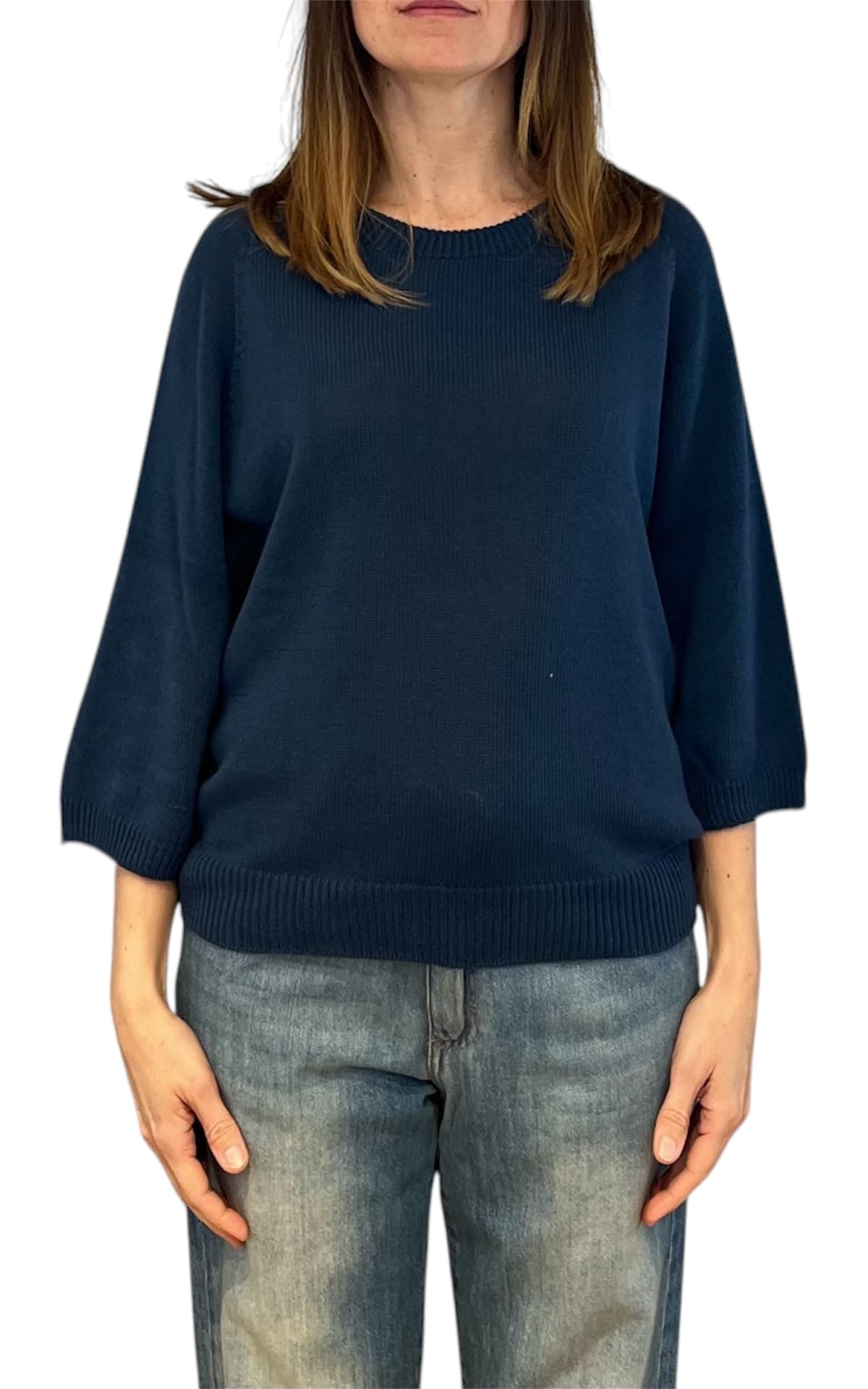 Off-On - Maglia girocollo - Blu