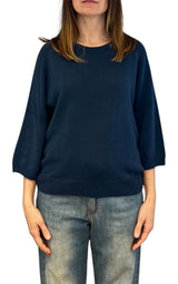 Off-On - Maglia girocollo - Blu
