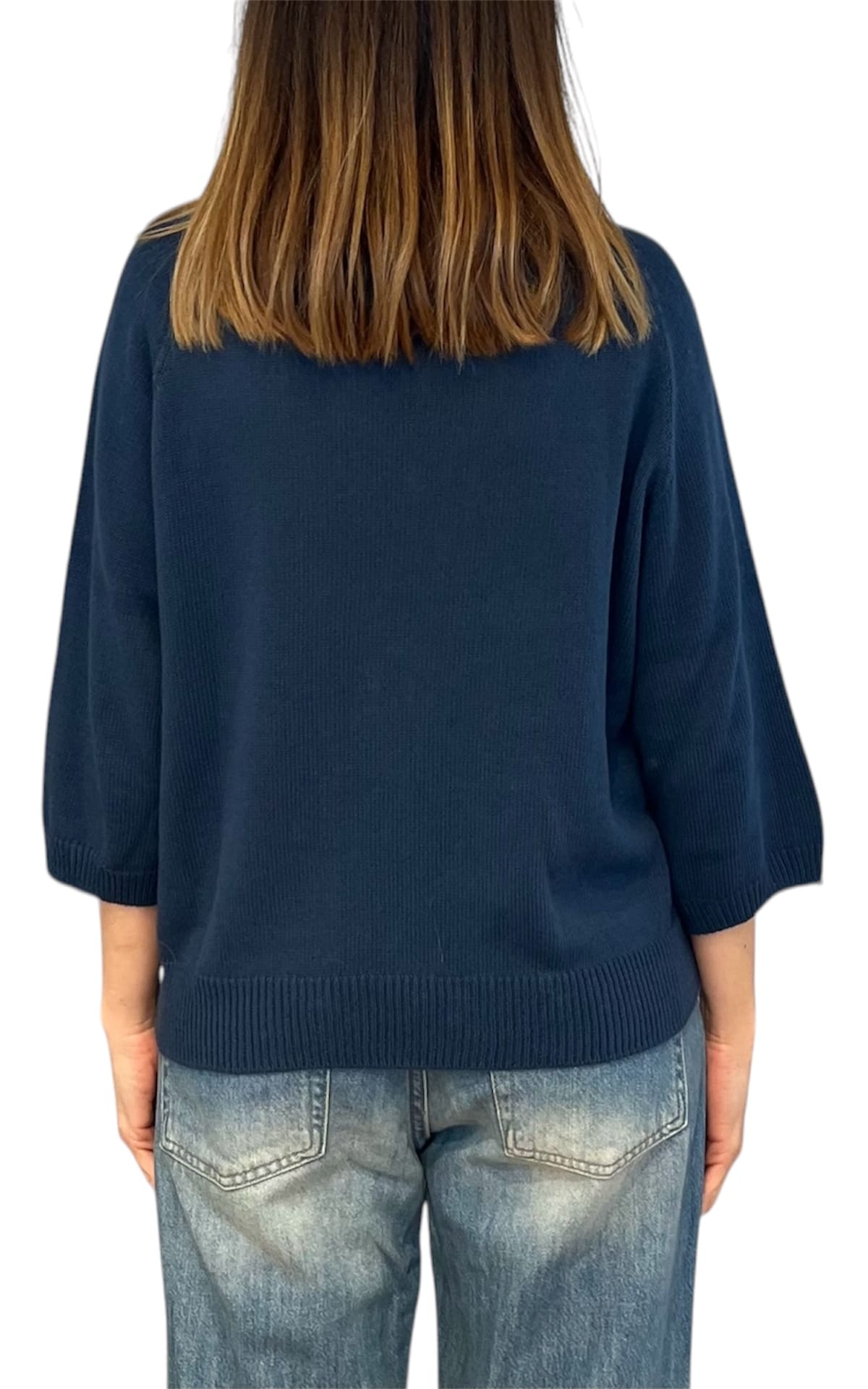 Off-On - Maglia girocollo - Blu