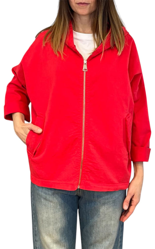 Off-on - Parka corto - Rosso