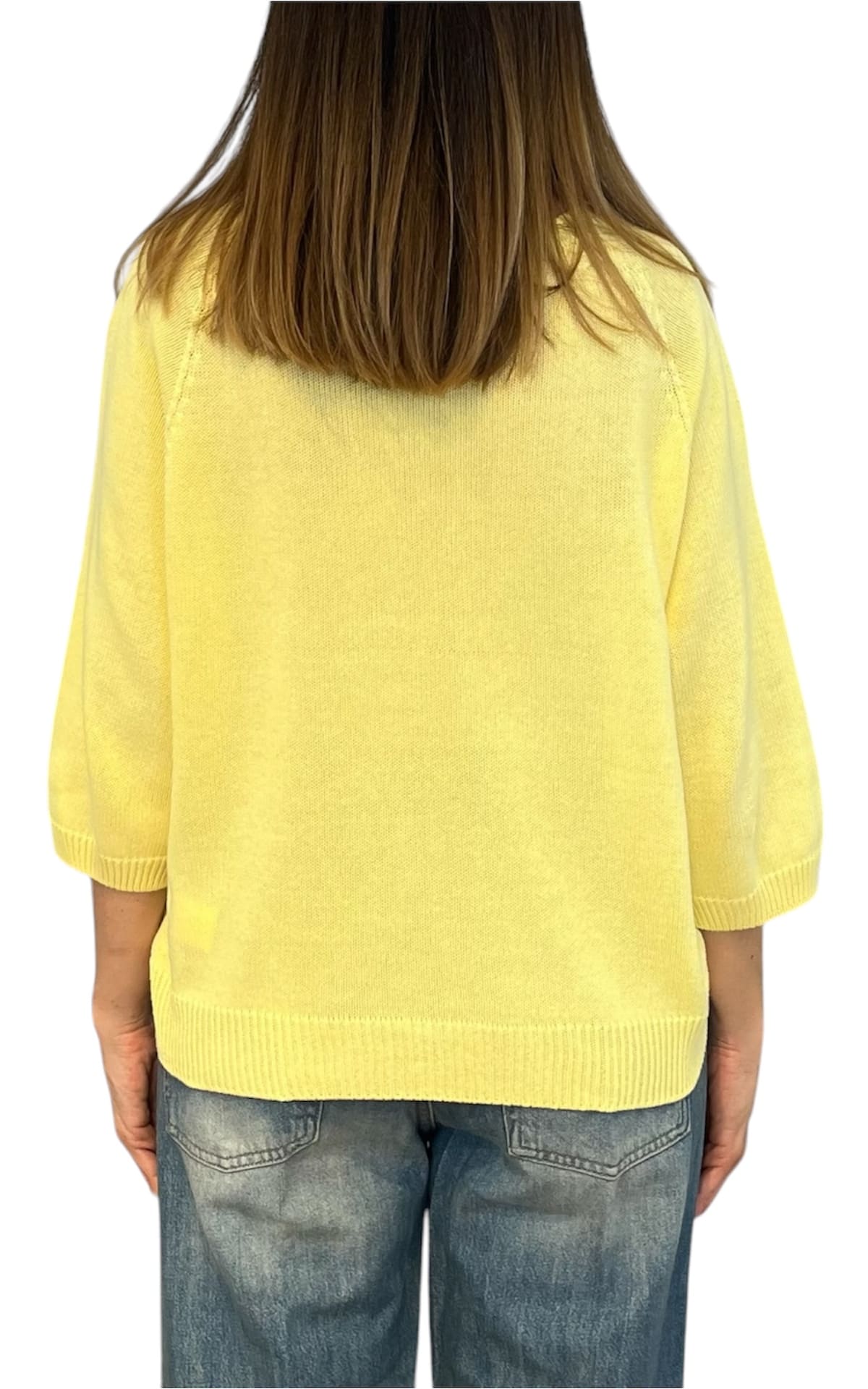 Off-On - Maglia girocollo - Giallo