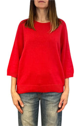 Off-On - Maglia girocollo - Rosso