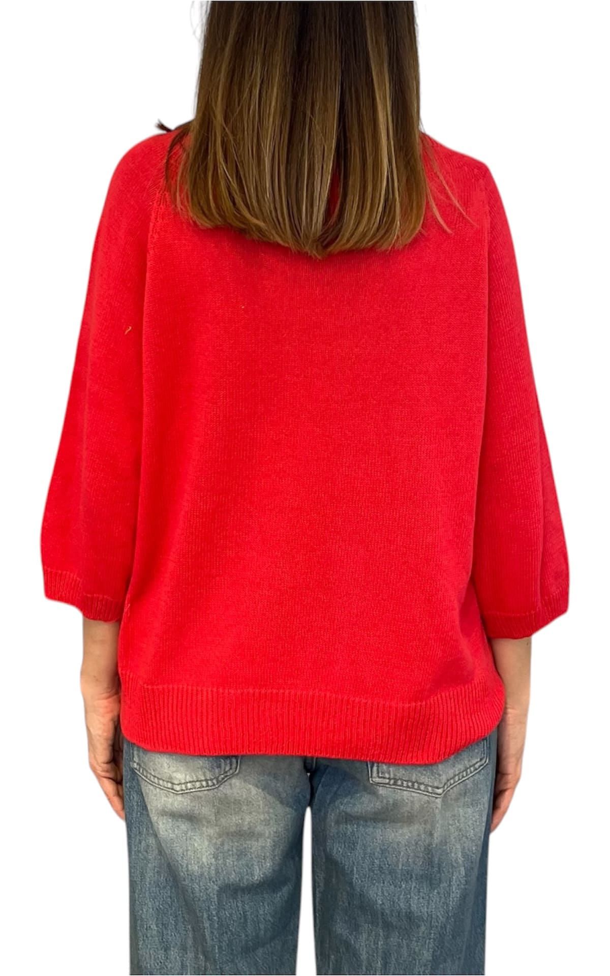 Off-On - Maglia girocollo - Rosso