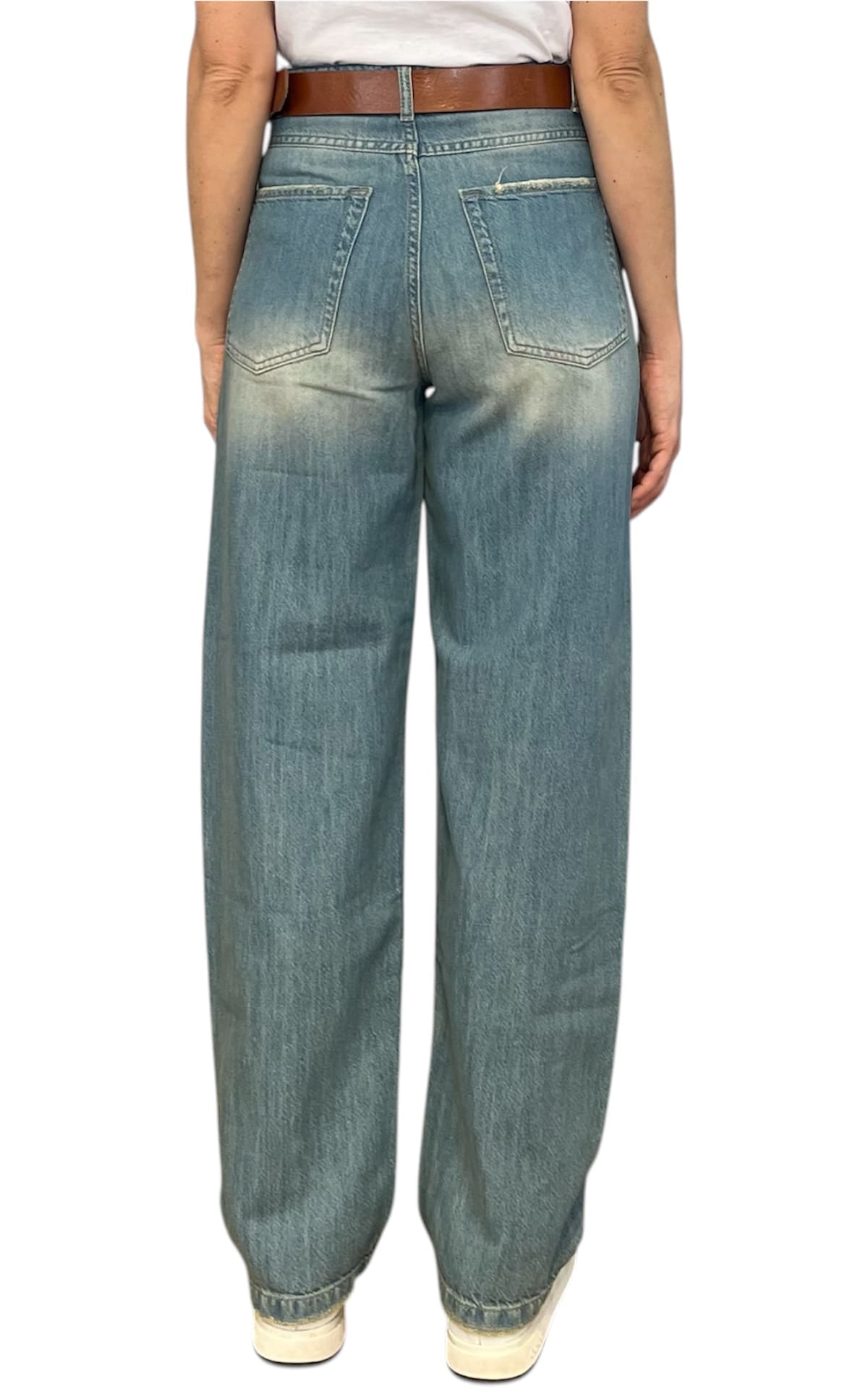 Initial - Jeans barrel CHANTAL - Denim