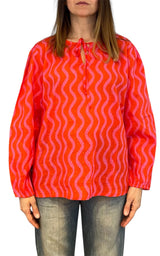 Compañia Fantastica - Blusa in mussola - Rosso