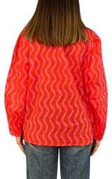 Compañia Fantastica - Blusa in mussola - Rosso