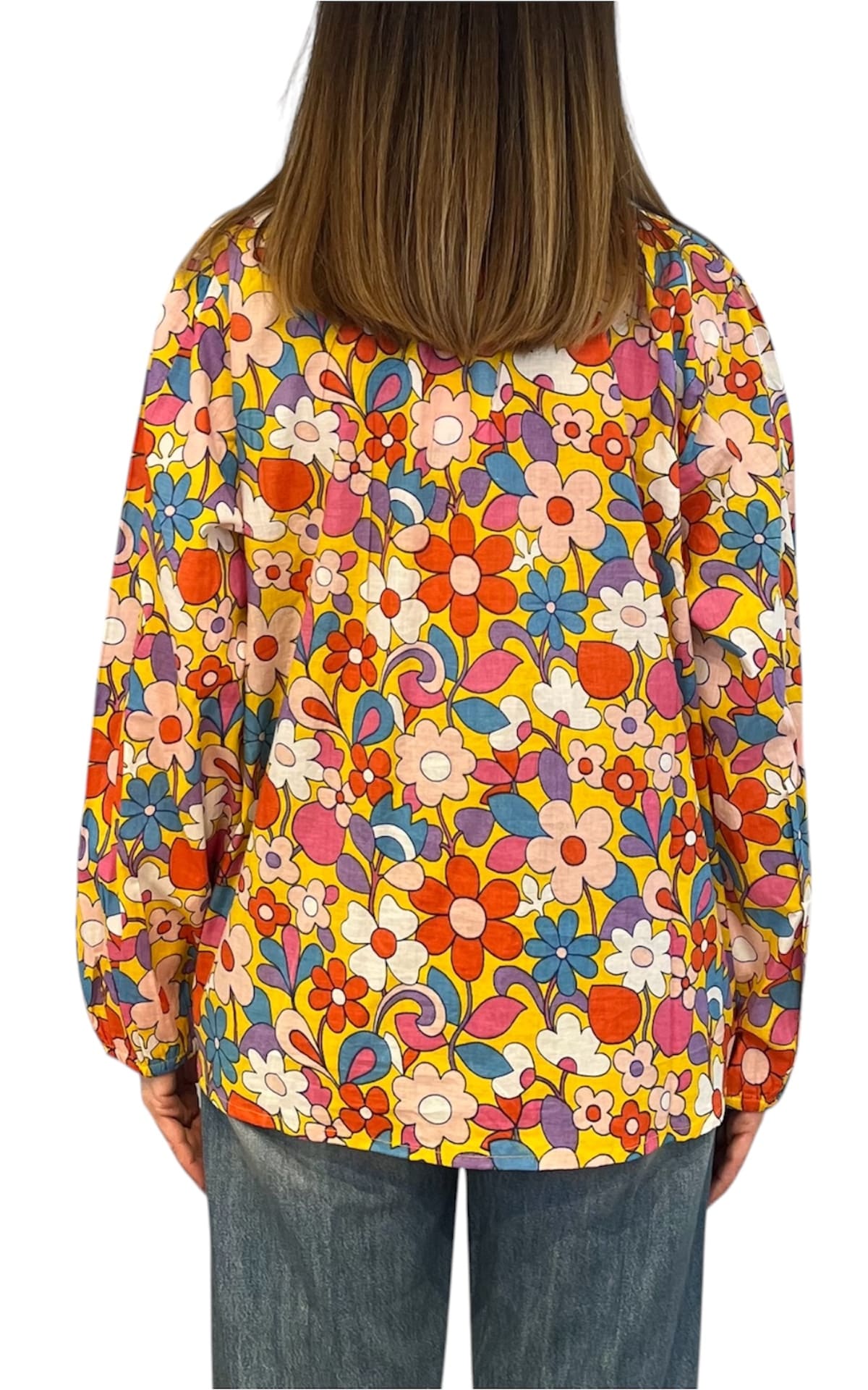 Compañia Fantastica - Blusa in mussola - Giallo