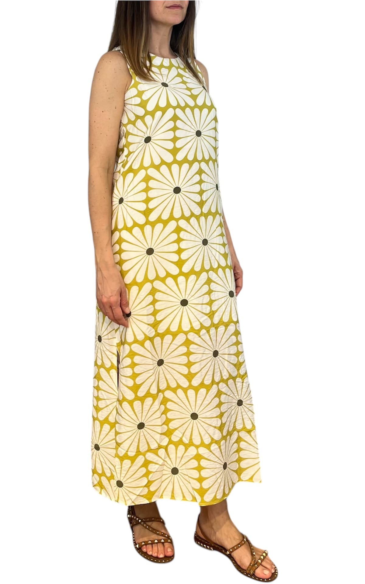 Compañia Fantastica - Abito stampa fiori - Olio
