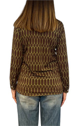 Susan Di - Camicia fantasia - Moro