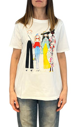 Civico 1 - T-shirt 4  Bambole - Bianco