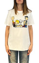 Civico 1 - T-shirt snoopy and friend - Bianco