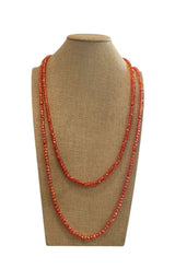 Susan Di - Collana perline - Arancio