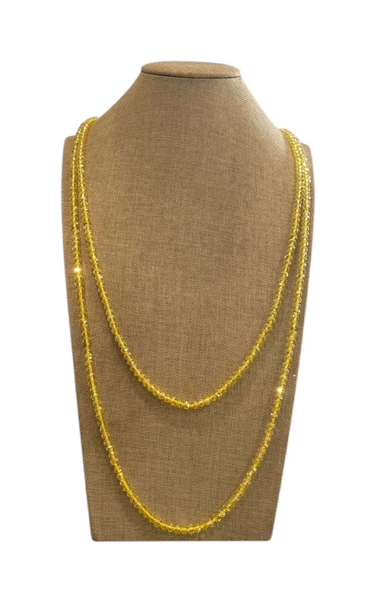Susan Di - Collana perline - Giallo
