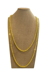 Susan Di - Collana perline - Giallo