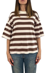 Off-on - T-shirt riga - Burro