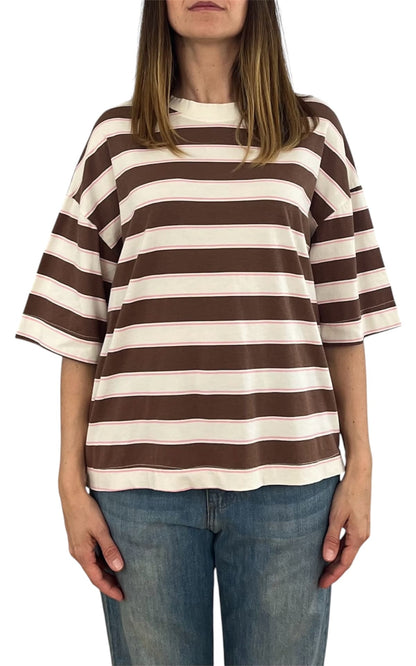 Off-on - T-shirt riga - Burro