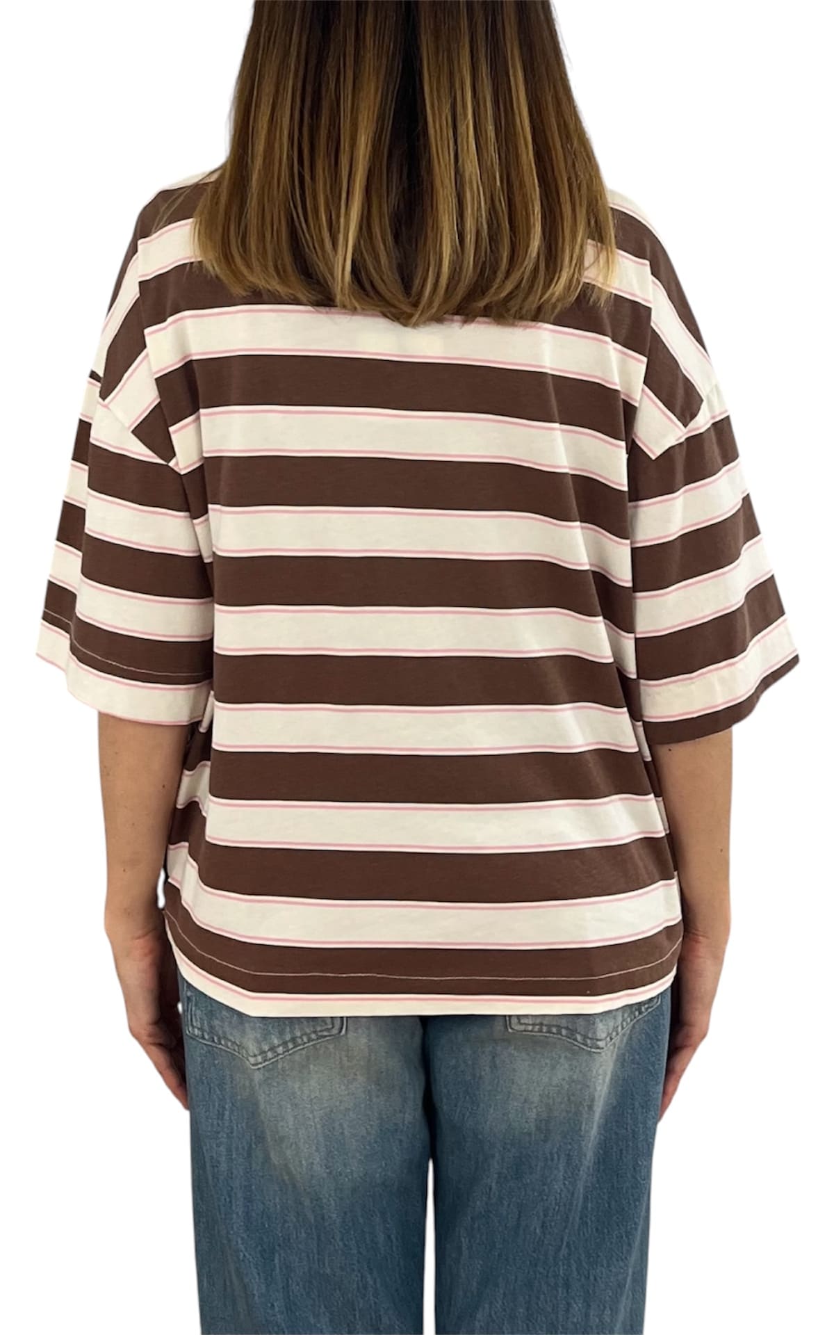 Off-on - T-shirt riga - Burro