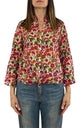 Palme - Camicia mussola fantasia - fucsia