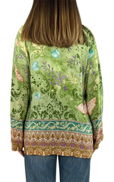 Wu'Side - Kimono corto sfoderato - verde