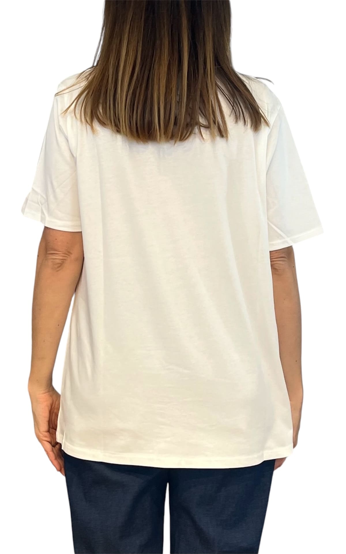 Civico 1 - T-shirt 3 bambole abito - Bianco