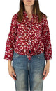 Palme - Camicia mussola fantasia - Ciclamino