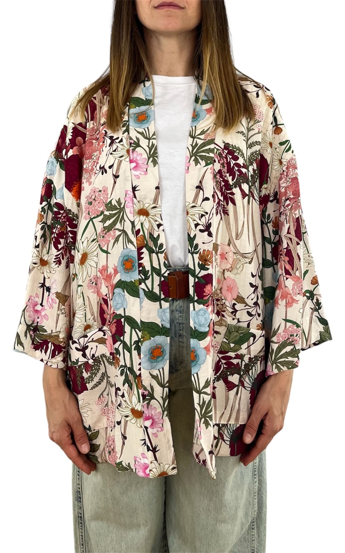 Off-On - Kimono fantasia - Burro