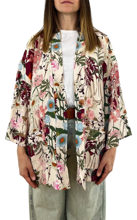 Off-On - Kimono fantasia - Burro