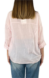 Off-On - Camicia mussola - Rosa