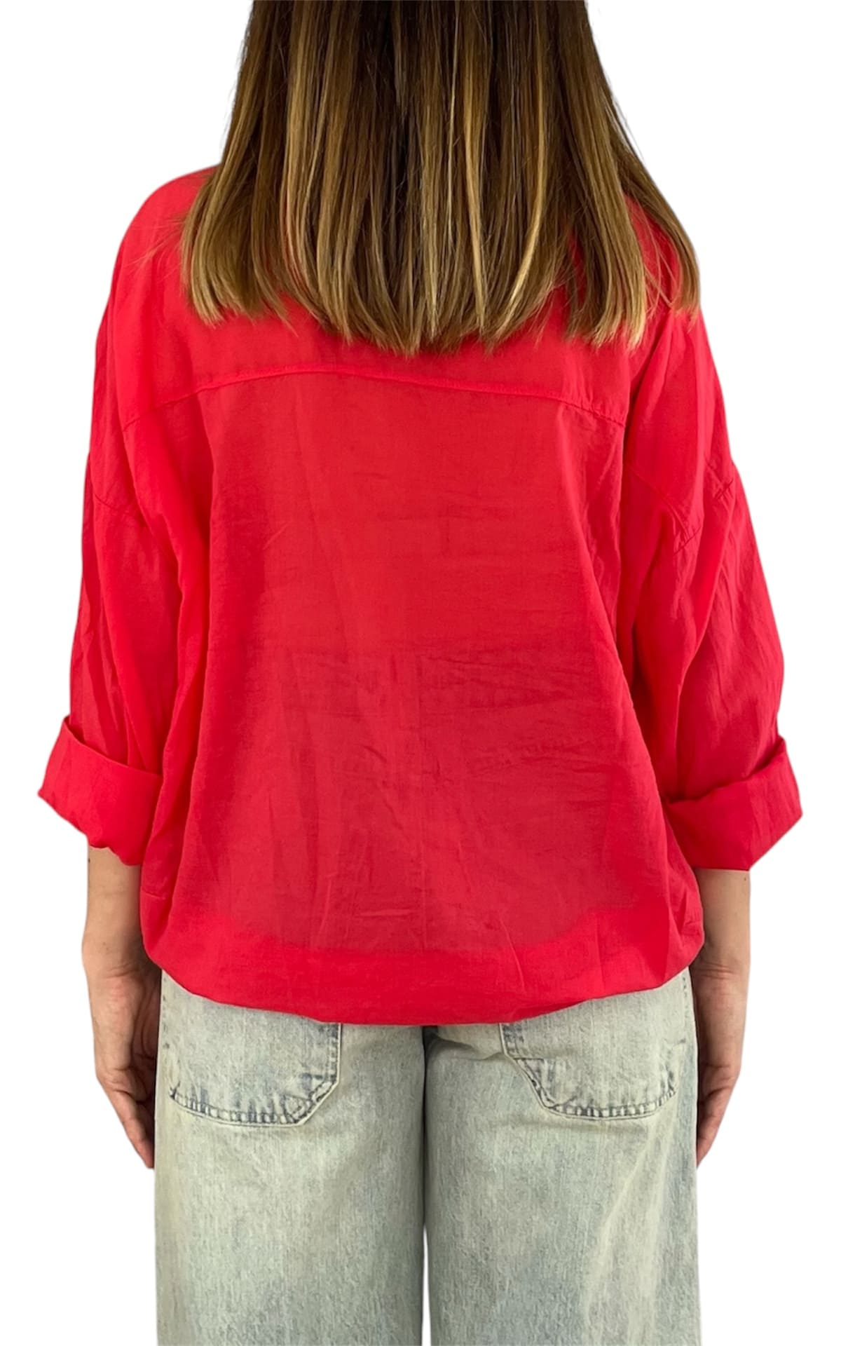 Off-On - Camicia mussola - Burro